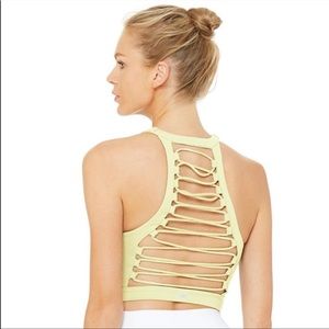 Alo Yellow Movement Bra